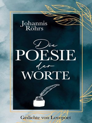 cover image of Die Poesie der Worte